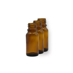 Butelka szklana 10 ml brązowa 3 szt.