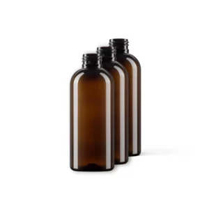 Butelka PET 200 ml brązowa 3 szt.