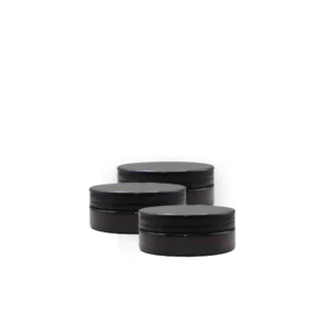 Słoik brązowy 25ml PET z nakrętką 3 szt.